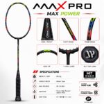 MAX POWER Carbon Fiber Badminton Racket - Image 2