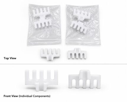 Badminton Stringing Machine String Gripper Insert (Set of 2)