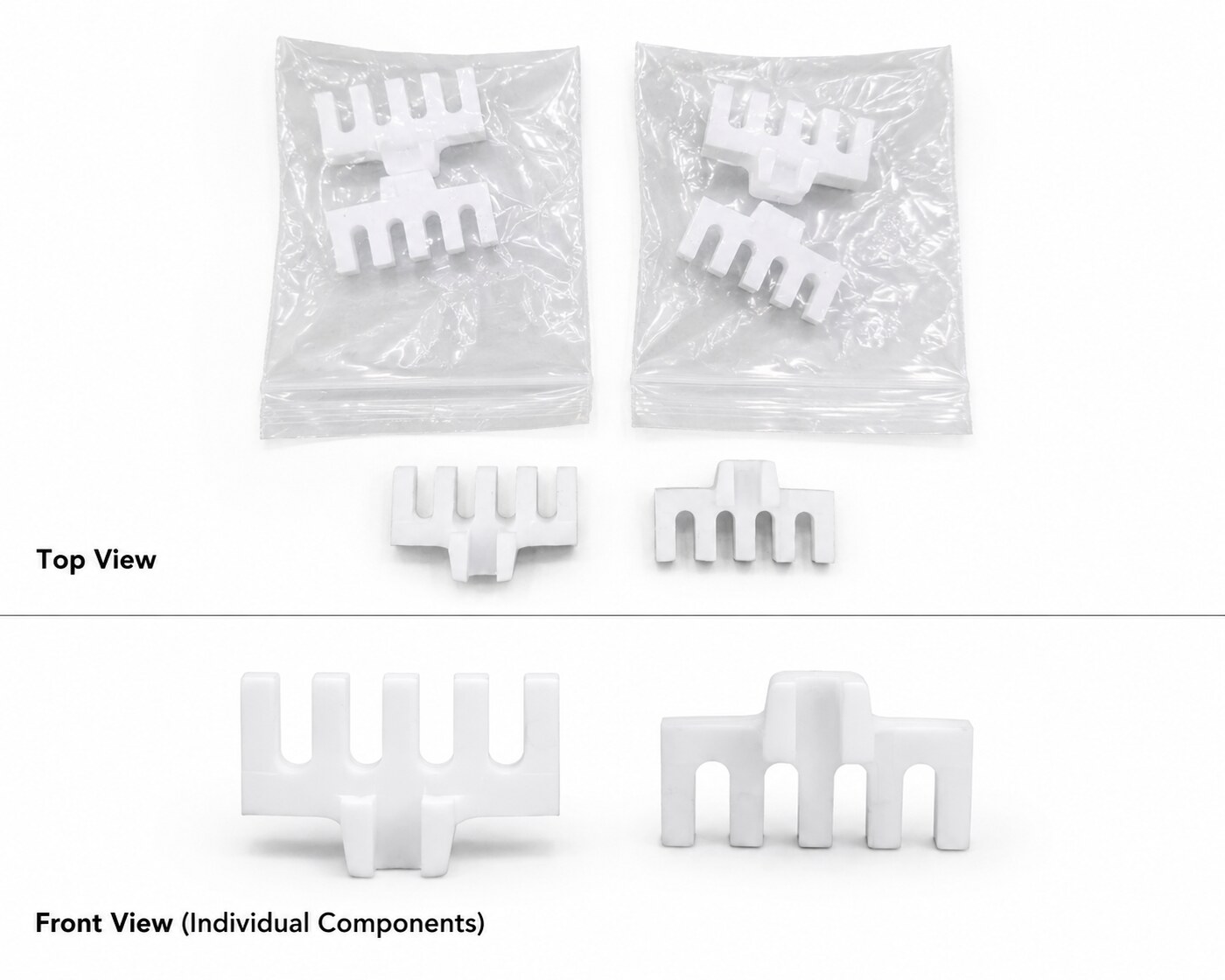 string-gripper-insert Badminton Stringing Machine String Gripper Insert (Set of 2) - Image 1